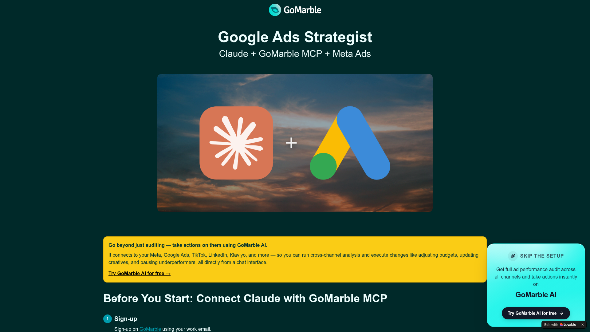 Google Ads Strategist preview