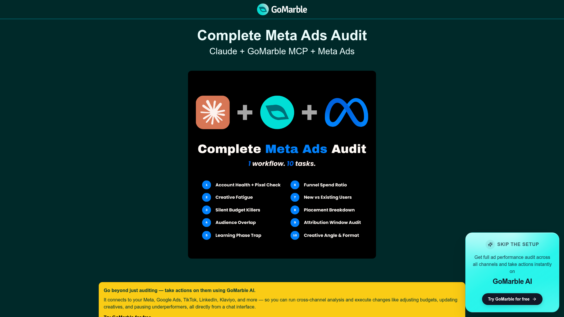 Complete Meta Ads Audit preview